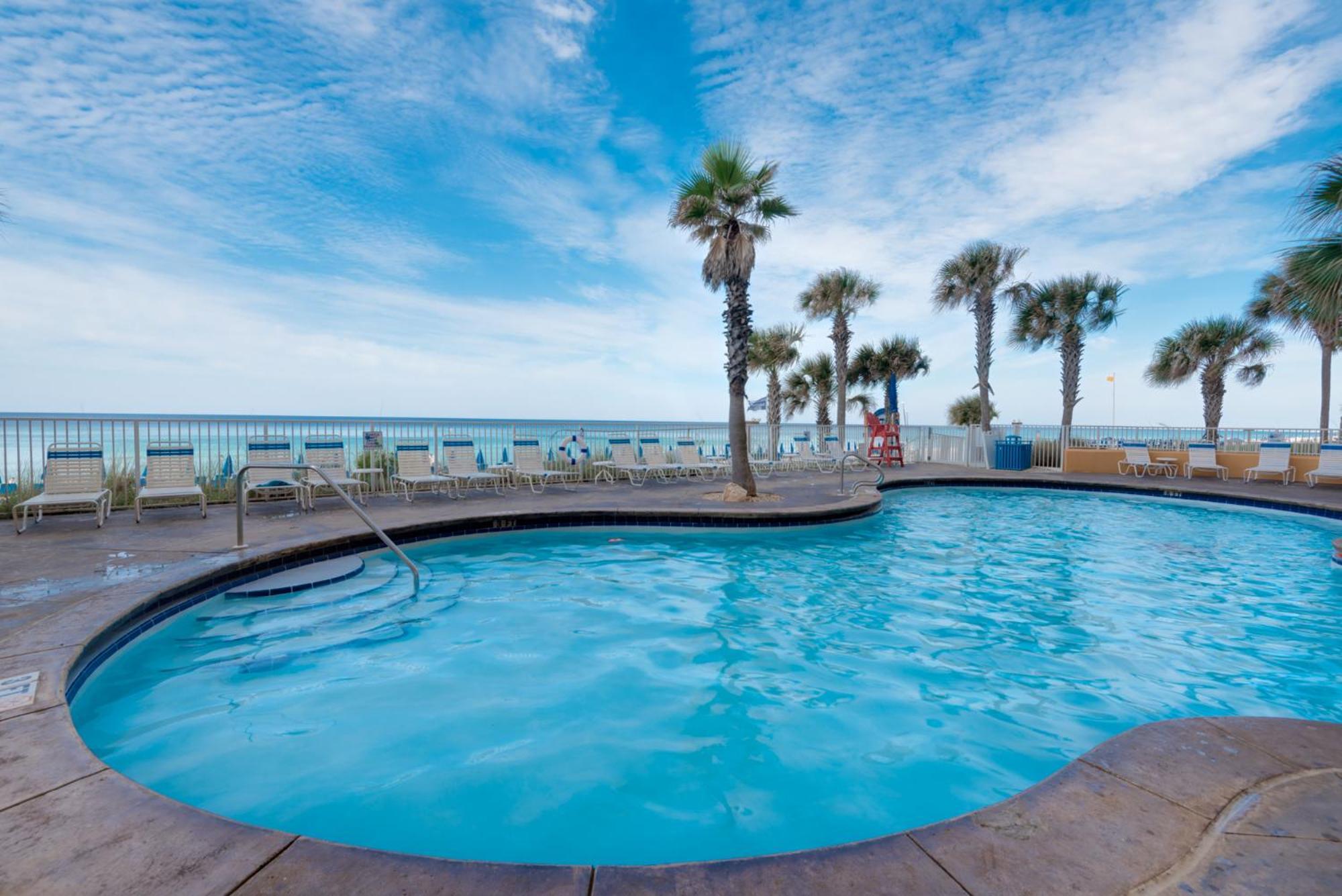 Gulf Front! 2 Bedroom 2 Ba! 11Th Floor Condo + Condo Amenities! Panama Stadt Exterior foto